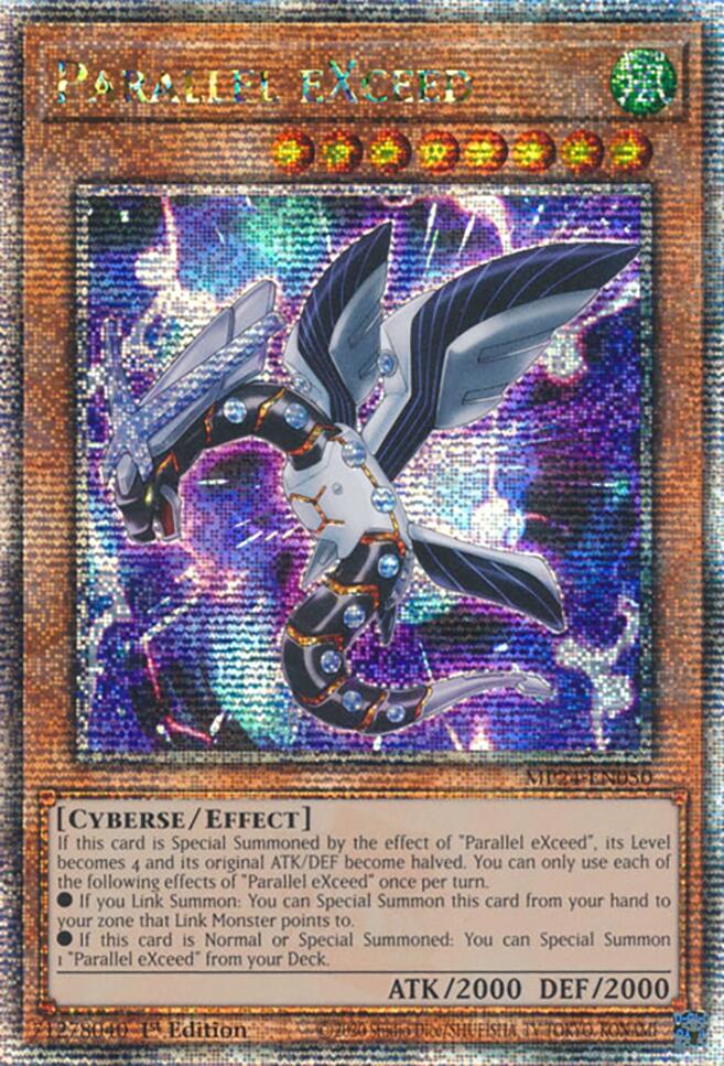 Parallel eXceed (Quarter Century Secret Rare) (MP24-EN050) - Quarter Century Secret Rare