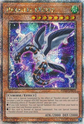 Parallel eXceed (Quarter Century Secret Rare) (MP24-EN050) - Quarter Century Secret Rare