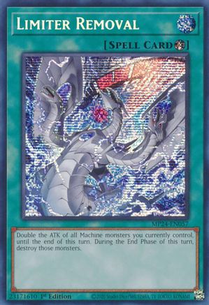 Limiter Removal (Alternate Art) (MP24-EN057) - Prismatic Secret Rare