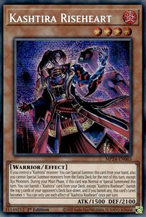 Kashtira Riseheart (MP24-EN065) - Prismatic Secret Rare
