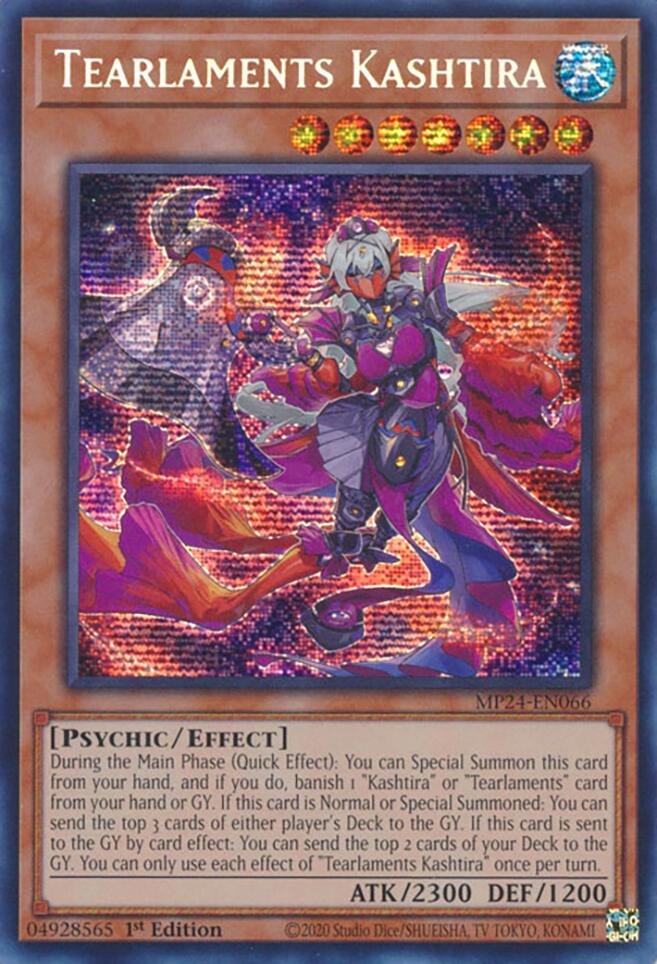 Tearlaments Kashtira (MP24-EN066) - Prismatic Secret Rare