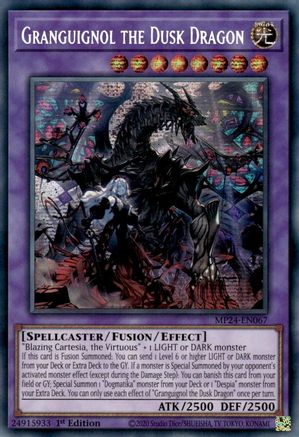 Granguignol the Dusk Dragon (MP24-EN067) - Prismatic Secret Rare