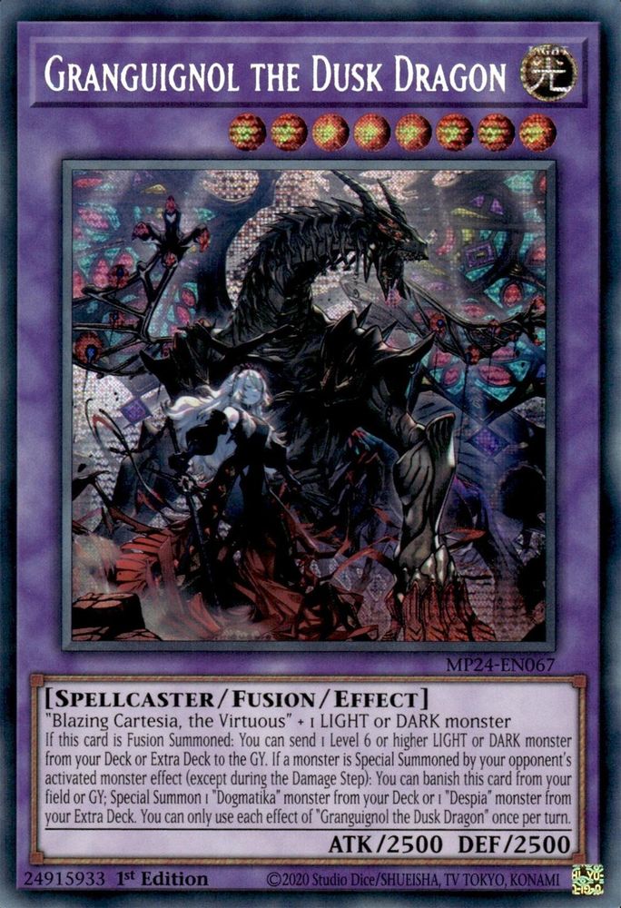Granguignol the Dusk Dragon (MP24-EN067) - Prismatic Secret Rare