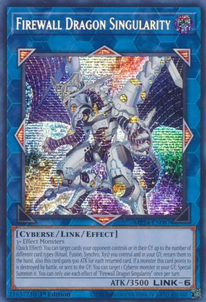 Firewall Dragon Singularity (MP24-EN087) - Prismatic Secret Rare