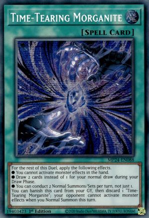 Time-Tearing Morganite (MP24-EN088) - Prismatic Secret Rare
