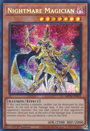 Nightmare Magician (MP24-EN093) - Prismatic Secret Rare