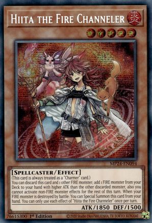 Hiita the Fire Channeler (MP24-EN094) - Prismatic Secret Rare