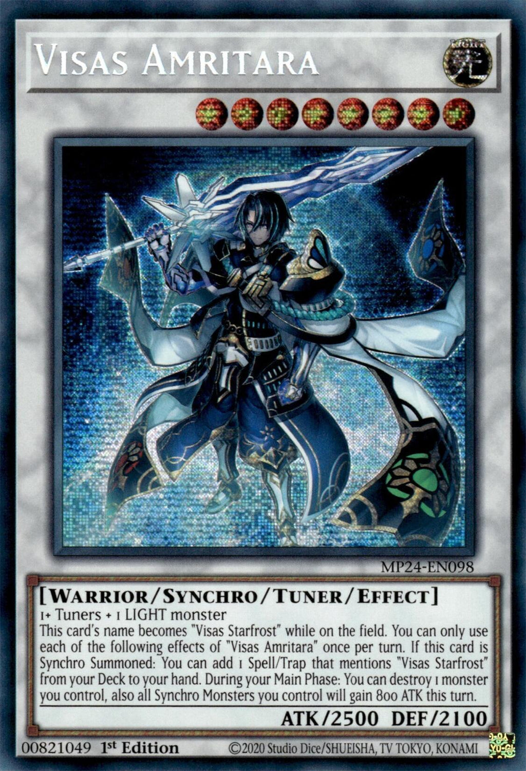 Visas Amritara (MP24-EN098) - Prismatic Secret Rare