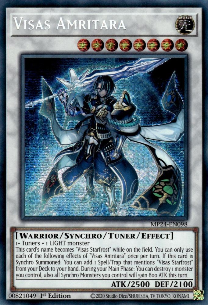 Visas Amritara (MP24-EN098) - Prismatic Secret Rare