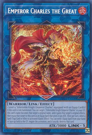 Emperor Charles the Great (MP24-EN100) - Prismatic Secret Rare