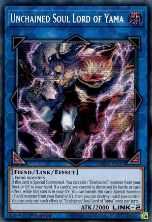 Unchained Soul Lord of Yama (MP24-EN101) - Prismatic Secret Rare