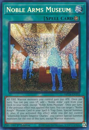 Noble Arms Museum (MP24-EN102) - Prismatic Secret Rare