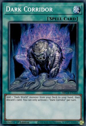 Dark Corridor (MP24-EN103) - Prismatic Secret Rare