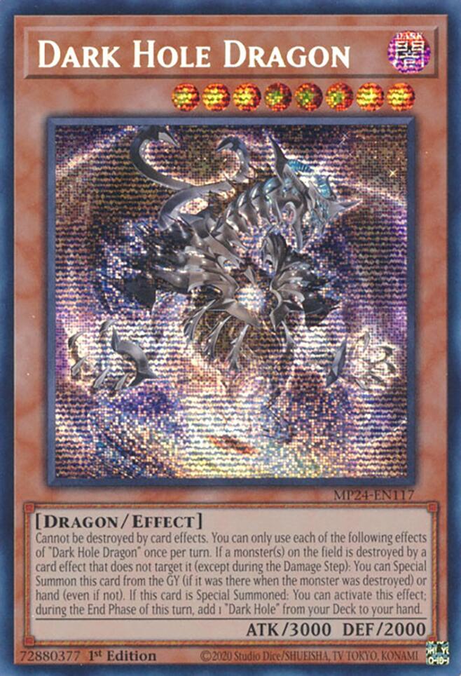 Dark Hole Dragon (MP24-EN117) - Prismatic Secret Rare