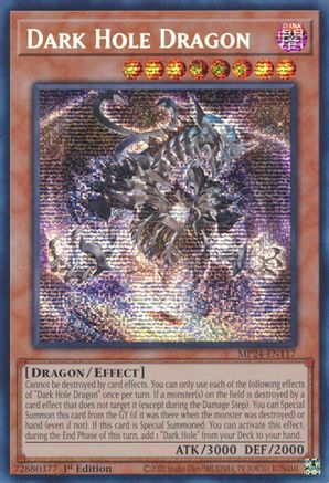 Dark Hole Dragon (MP24-EN117) - Prismatic Secret Rare