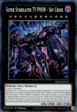 Super Starslayer TY-PHON - Sky Crisis (MP24-EN119) - Prismatic Secret Rare