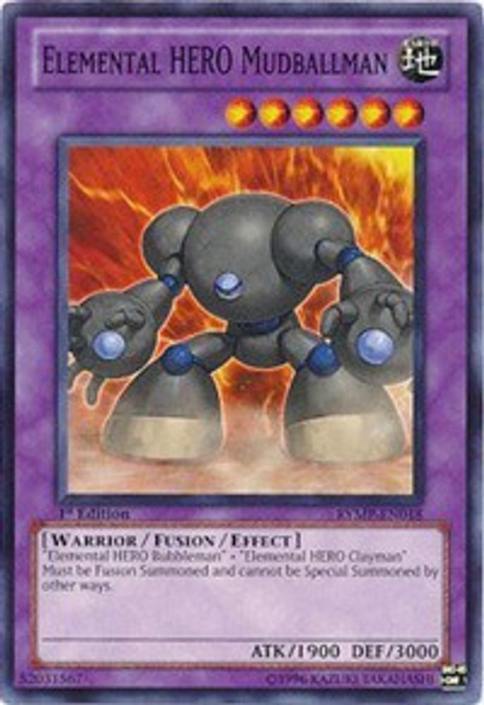 Elemental HERO Mudballman (RYMP-EN018) - Common