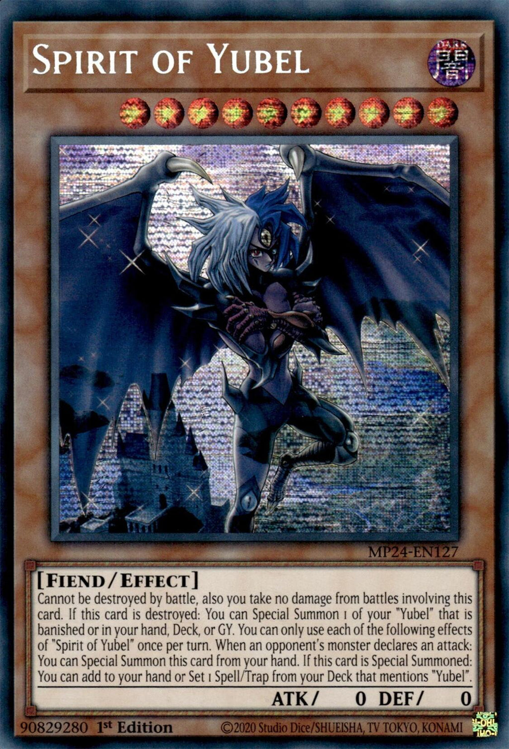 Spirit of Yubel (MP24-EN127) - Prismatic Secret Rare