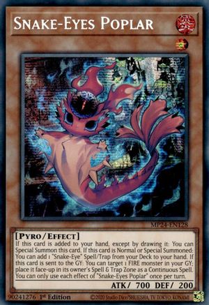 Snake-Eyes Poplar (MP24-EN128) - Prismatic Secret Rare