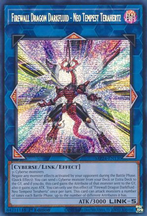 Firewall Dragon Darkfluid - Neo Tempest Terahertz (MP24-EN130) - Prismatic Secret Rare