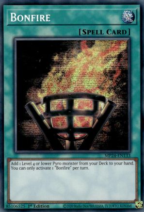 Bonfire (MP24-EN133) - Prismatic Secret Rare