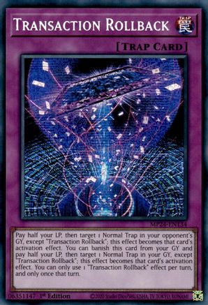 Transaction Rollback (MP24-EN134) - Prismatic Secret Rare