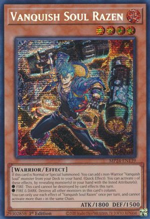 Vanquish Soul Razen (MP24-EN139) - Prismatic Secret Rare