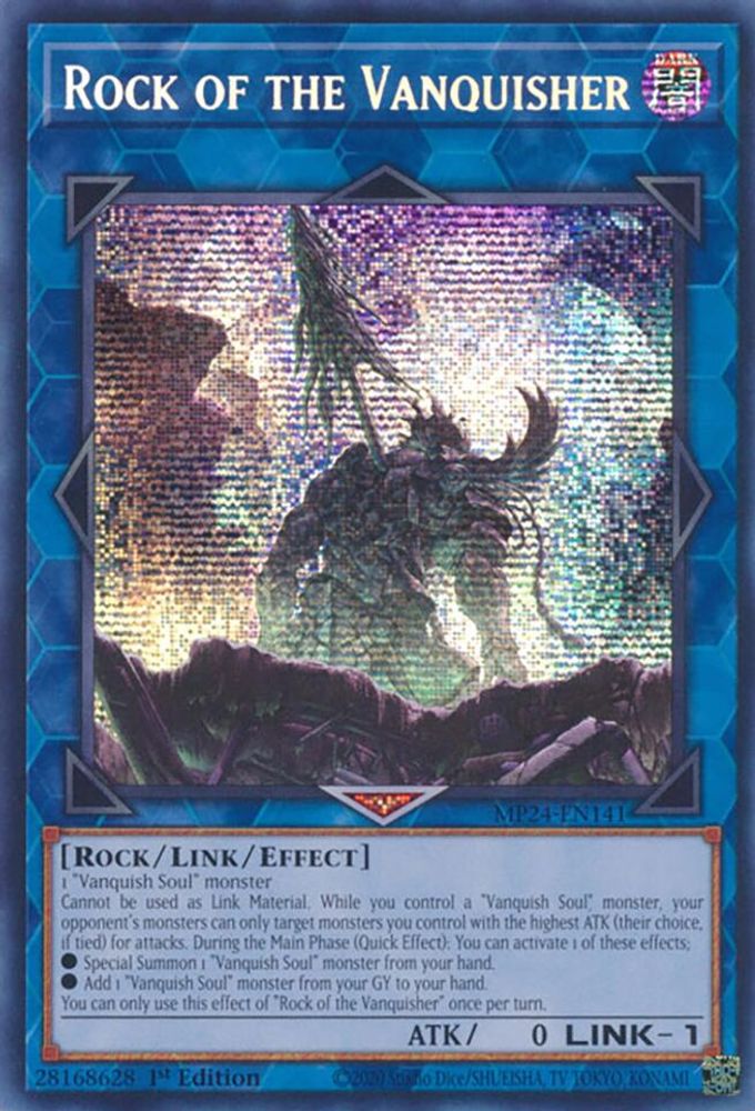 Rock of the Vanquisher (MP24-EN141) - Prismatic Secret Rare