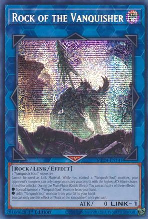 Rock of the Vanquisher (MP24-EN141) - Prismatic Secret Rare