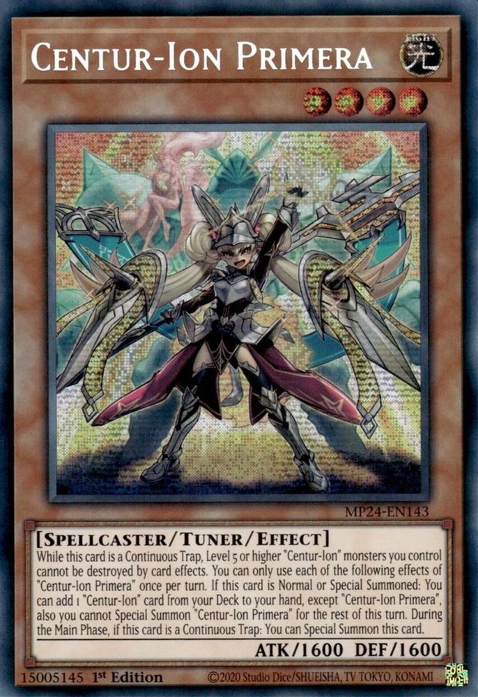Centur-Ion Primera (MP24-EN143) - Prismatic Secret Rare