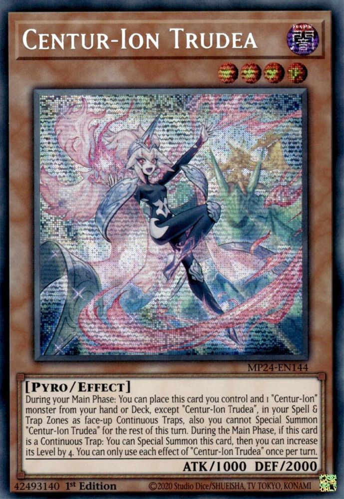 Centur-Ion Trudea (MP24-EN144) - Prismatic Secret Rare