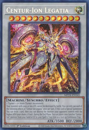 Centur-Ion Legatia (MP24-EN145) - Prismatic Secret Rare