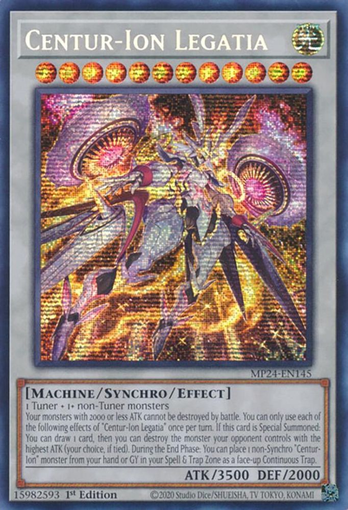 Centur-Ion Legatia (MP24-EN145) - Prismatic Secret Rare