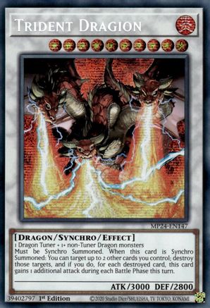 Trident Dragion (MP24-EN147) - Prismatic Secret Rare