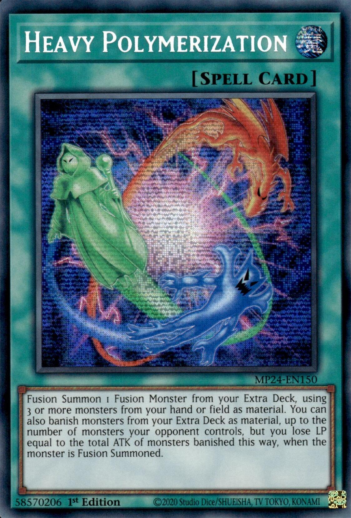 Heavy Polymerization (MP24-EN150) - Prismatic Secret Rare