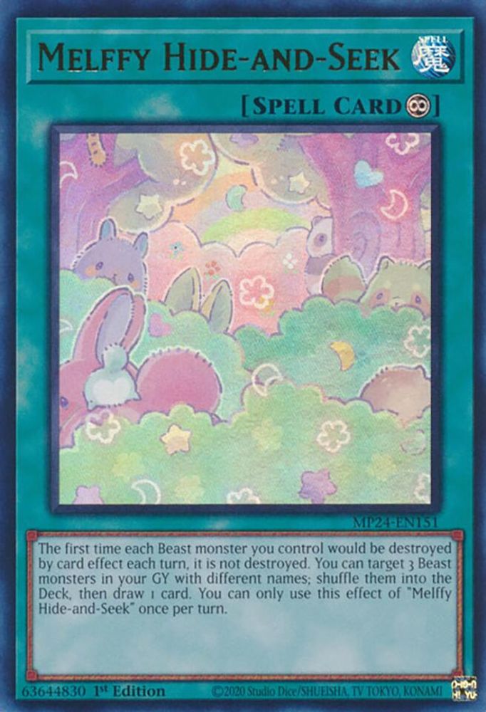 Melffy Hide-and-Seek (MP24-EN151) - Ultra Rare