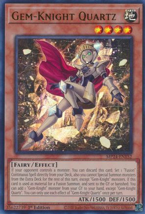 Gem-Knight Quartz (MP24-EN152) - Ultra Rare