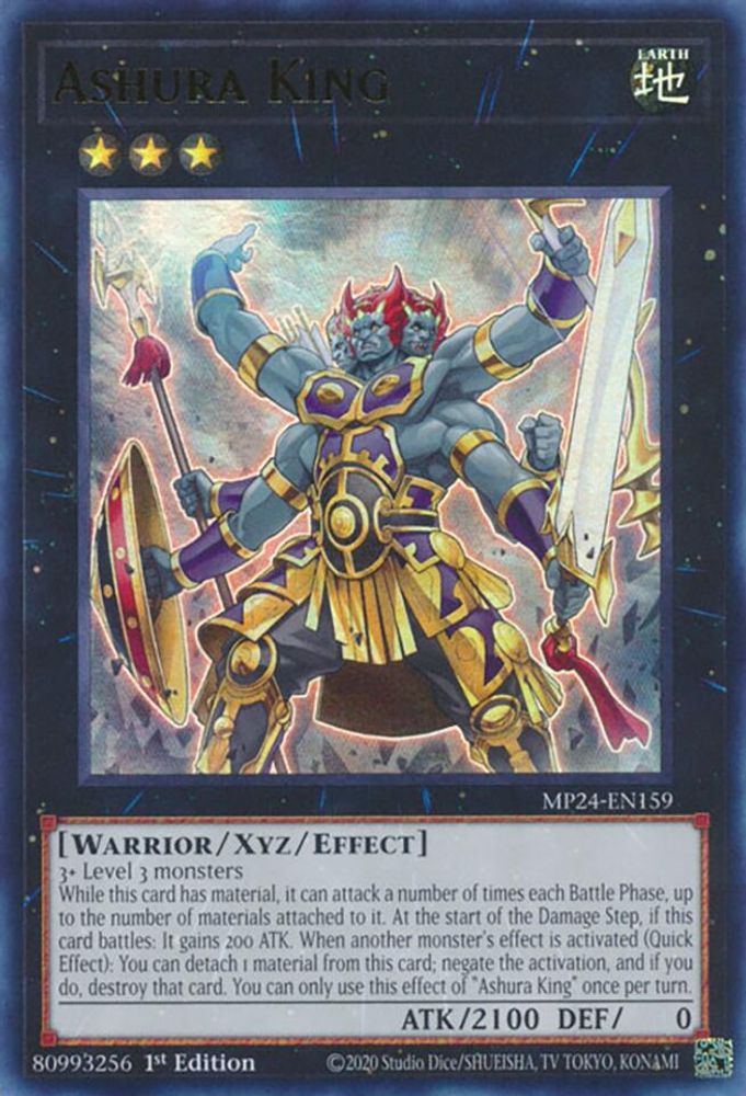Ashura King (MP24-EN159) - Ultra Rare