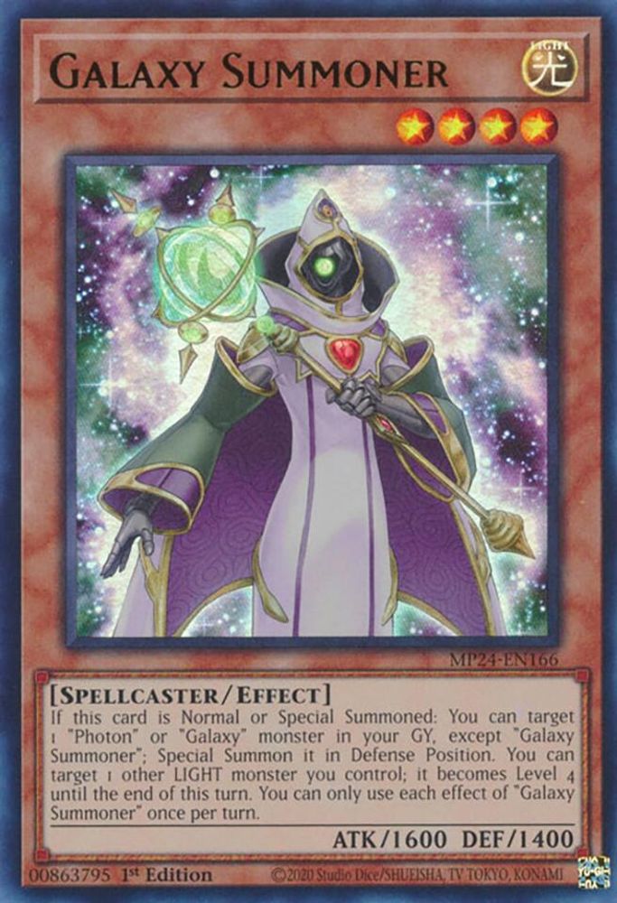 Galaxy Summoner (MP24-EN166) - Ultra Rare