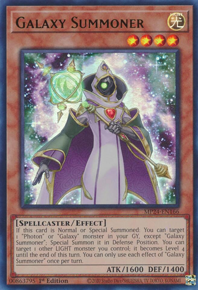 Galaxy Summoner (MP24-EN166) - Ultra Rare