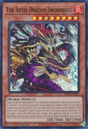The Abyss Dragon Swordsoul (MP24-EN167) - Ultra Rare