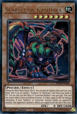 Scareclaw Kashtira (MP24-EN168) - Ultra Rare