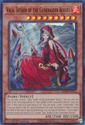 Vala, Seidhr of the Generaider Bosses (MP24-EN172) - Ultra Rare
