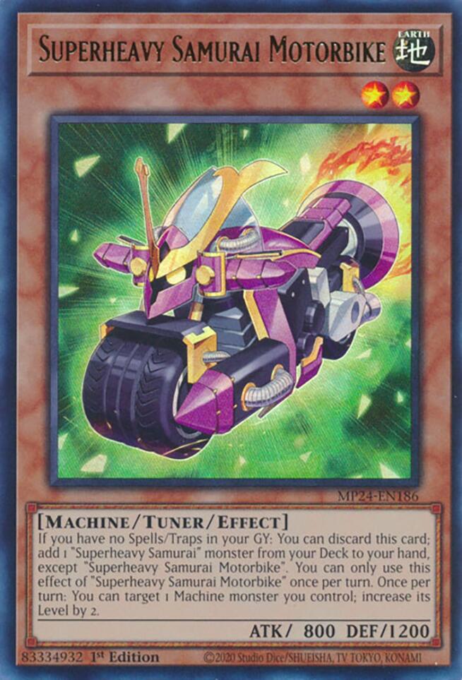 Superheavy Samurai Motorbike (MP24-EN186) - Ultra Rare