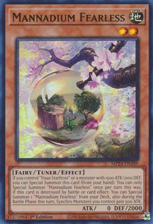 Mannadium Fearless (MP24-EN189) - Ultra Rare
