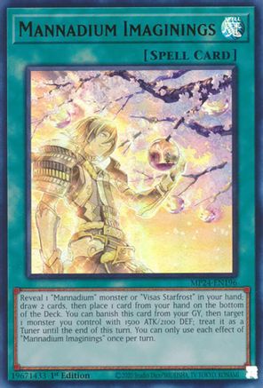 Mannadium Imaginings (MP24-EN196) - Ultra Rare