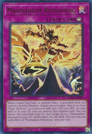 Mannadium Reframing (MP24-EN199) - Ultra Rare