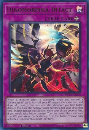 Dinomorphia Intact (MP24-EN200) - 25th Anniversary Tin: Dueling Mirrors 1st Edition