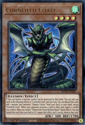 Cornfield Coatl (MP24-EN207) - Ultra Rare