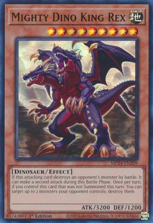 Mighty Dino King Rex (MP24-EN209) - Ultra Rare